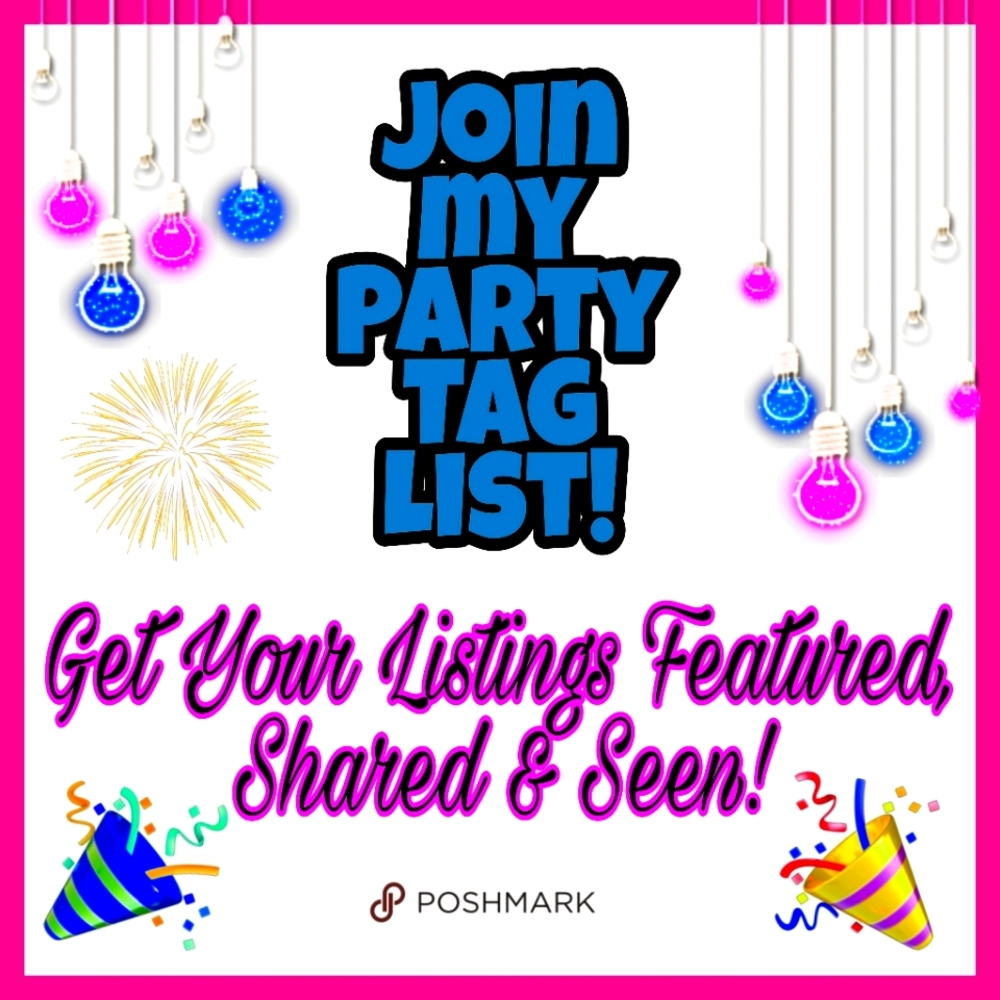 🎉🥳 PARTY TAG LIST! 🥳 🎉